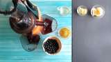 Sirop de aronia cu miere, polen, ghimbir și lămâie - Preparare pas 3