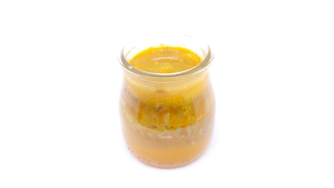 Polen cu lămâie și miere în straturi, macerate la rece, foto 9