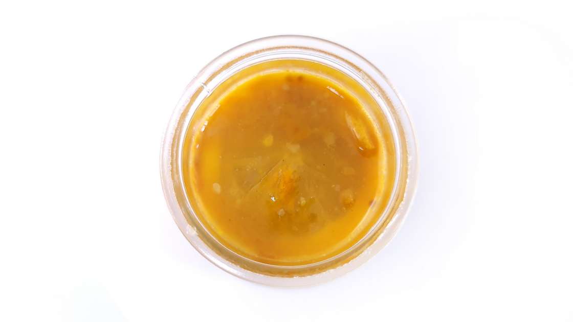 Polen cu lămâie și miere în straturi, macerate la rece, foto 10