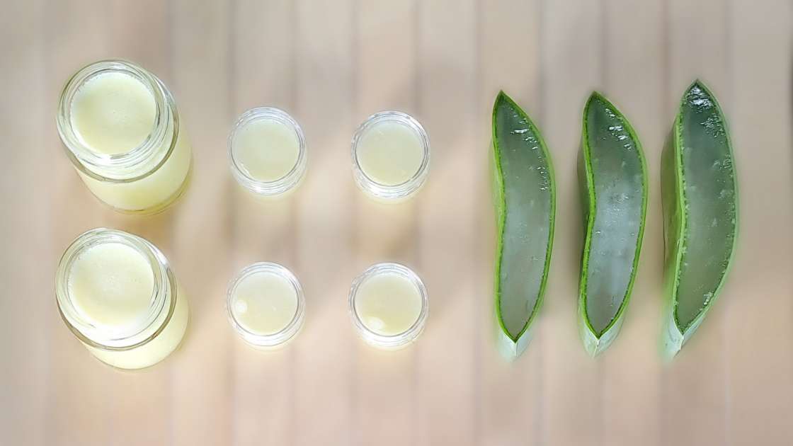 Cremă cu Aloe Vera cu ulei de măsline, de struguri și cocos, foto 7