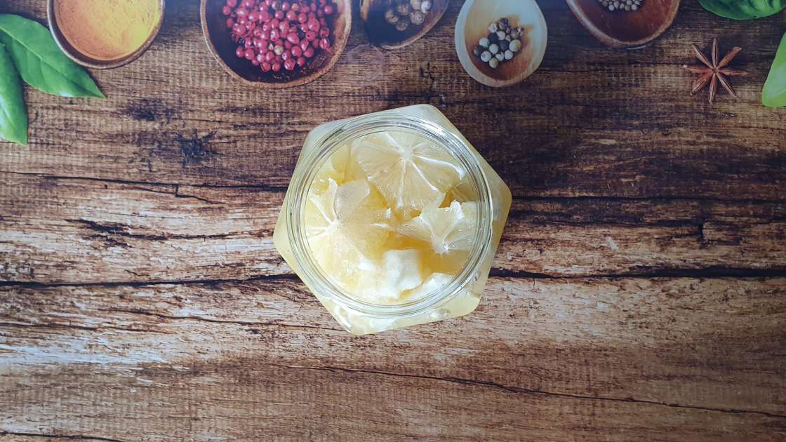 Macerat de lămâi cu miere la borcan: tonic, imunitar, hepatic, foto 4