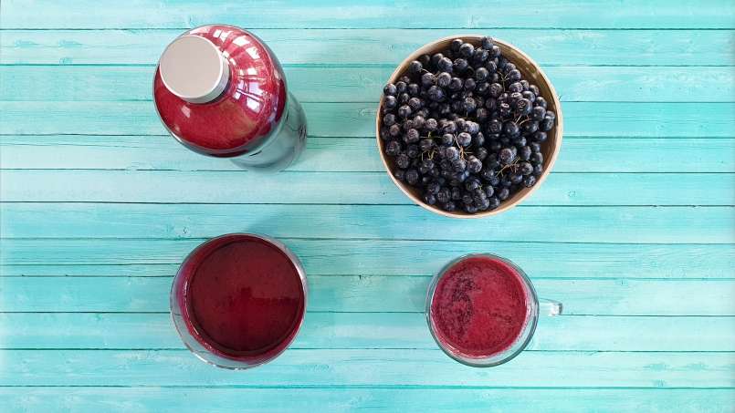Sirop de aronia cu ghimbir și miere, foto 6