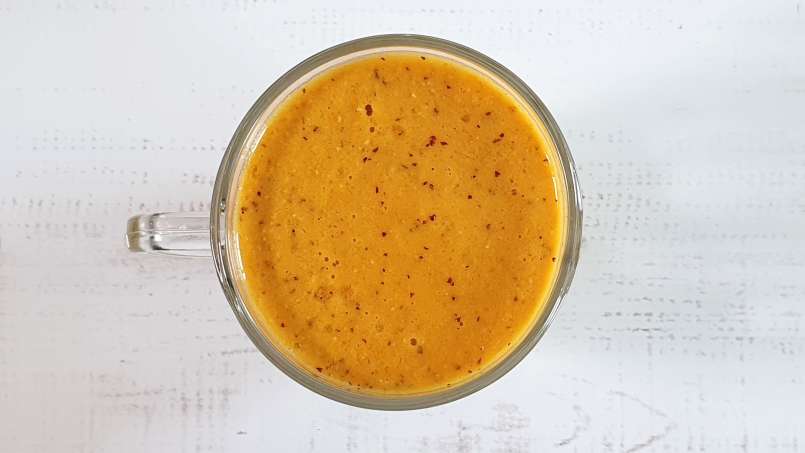 Smoothie de cătină cu măr, ghimbir, polen și miere, foto 4
