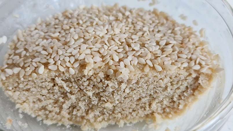 Pastă de susan alb tahini simplă, neîndulcită, foto 8