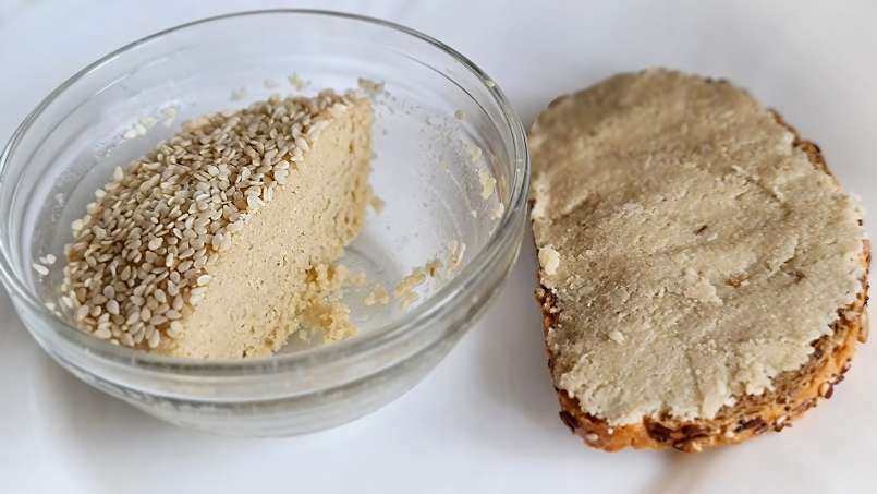 Pastă de susan alb tahini simplă, neîndulcită, foto 12