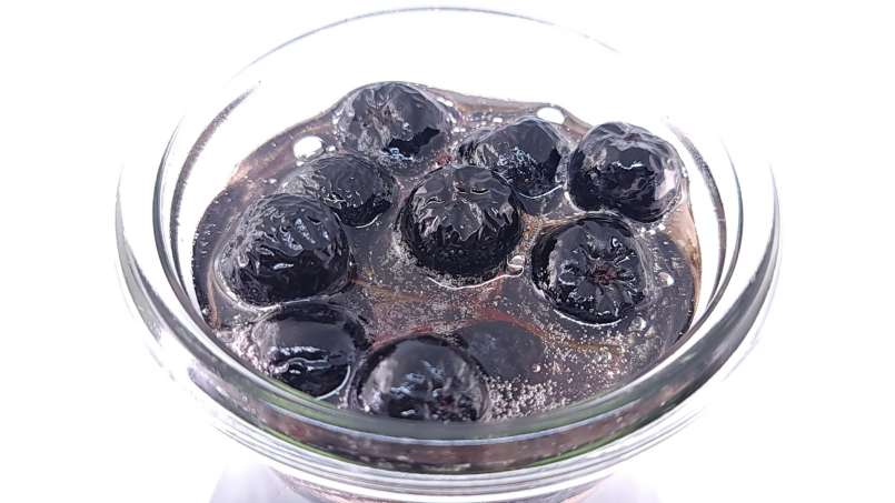 Aronia ciorchine cu miere la borcan, foto 4