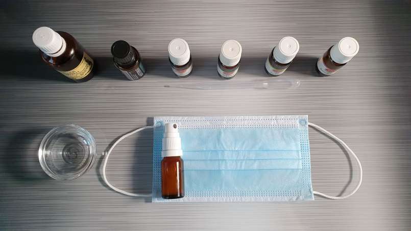 Pulverizator cu propolis și uleiuri esențiale împotriva virusurilor, ideal pentru mască de protecție corona-virus (covid-19), foto 4