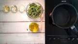Ulei de urzică obținut prin transfer și folosind bain-marie