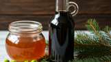 Sirop din muguri de brad cu miere